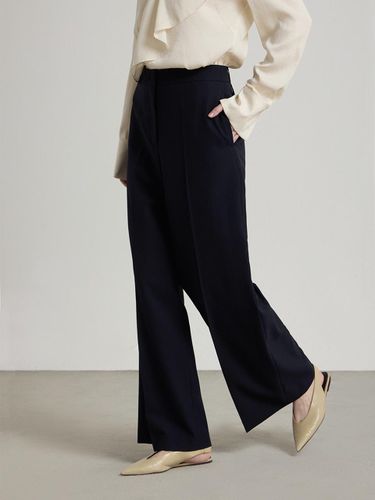 Semi-Wide Fit Classic Pants (NAFU3-WPL010) [660] - comgen - Modalova