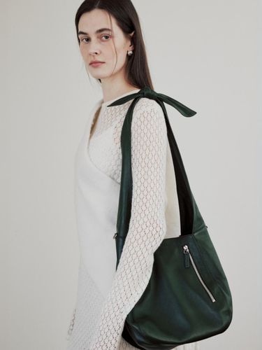 MOZZI Lambskin Hobo M Shoulder Bag [] - dvalisse - Modalova