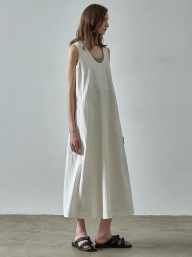FACADE PATTERN ♥ Textured Cotton Sleeveless FACADE PATTERN Dress for Women | Modalova