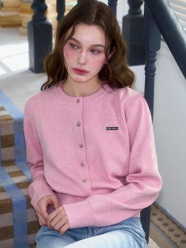 Nickel Round Cardigan [Pink] - Rosefrantz - Modalova