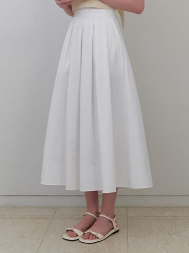 Anne Flare Skirt [White] - RE_L - Modalova