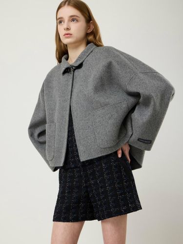 Handmade Cape Short Coat (C251MSG501) - CC collect - Modalova