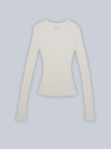 Sheer Layered Bralette Top [WHITE] - RHEME - Modalova