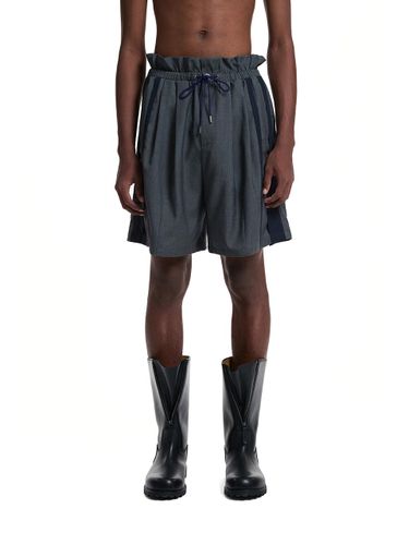 Drawstring Pleated Shorts [Grey] - Trunk Project - Modalova