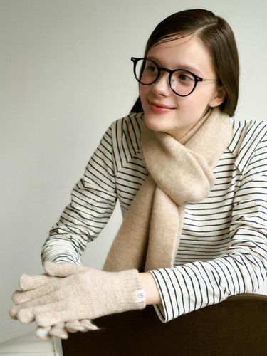 Mellow Muffler Gloves Set Scarf [8 Colors] - VASCARA - Modalova