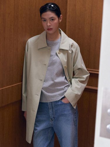 Calling Trench Coat [Khaki beige] - SHOP,ARA - Modalova