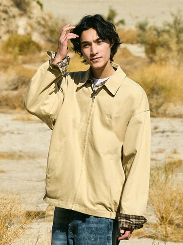 Slam Logo Reversible Blouson Jacket (FJK128) - Fluke - Modalova
