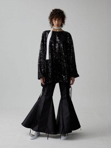 Flared Pants [Black] - studio paul&company - Modalova