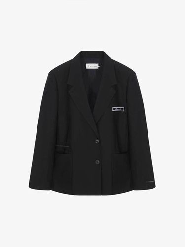 ITSMYSHA Wappen Point Two-Button Tailored Blazer ITP3BJK520 (2COLOR) - IT MICHAA - Modalova
