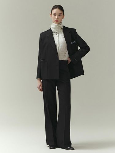 ITSMYSHA Basic Wide Pants ITP3BPT520 (2COLOR) - IT MICHAA - Modalova