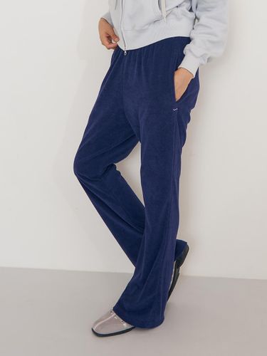 Soft Terry Bootcut Pants [Navy] - BONATS PALETTE - Modalova