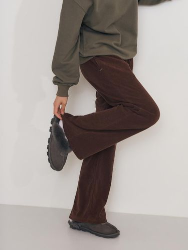Soft Terry Bootcut Pants [] - BONATS PALETTE - Modalova
