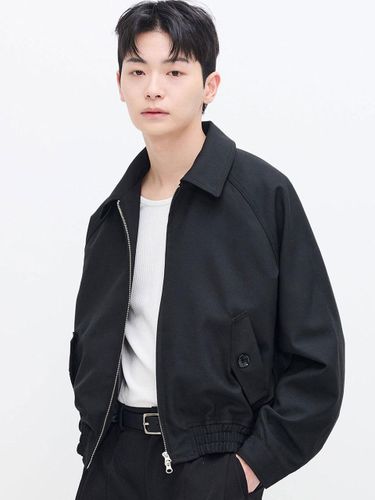 Tailored Cropped Wool Blouson Jacket - DREAMWORLD - Modalova
