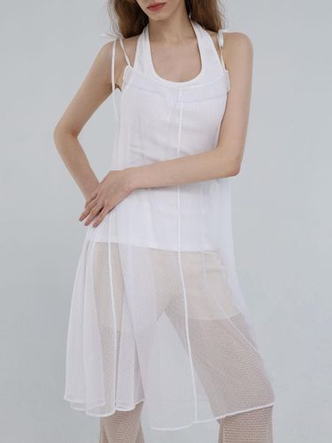 Lace Layered Dress [White] - chicks - Modalova