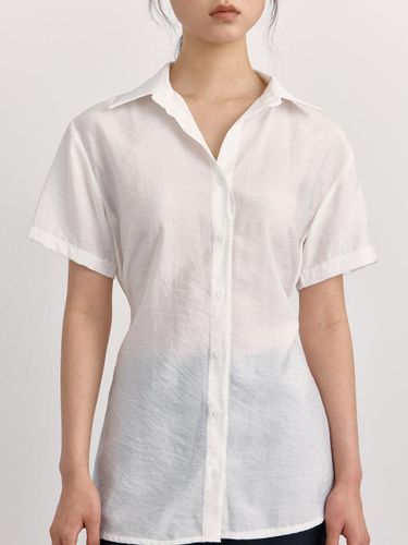 Belted Summer Shirt [2color] - PREECY - Modalova