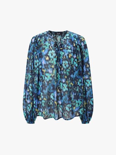 Cotton Print Blouse (EMP5WBL090) - E.B.M (Edition by Michaa) - Modalova