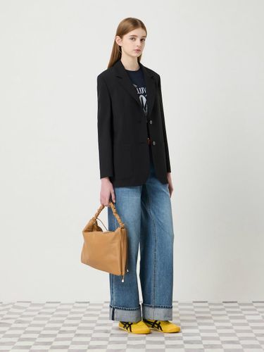 Single Two-Button Blazer (C252MSF131) [Black] - CC collect - Modalova