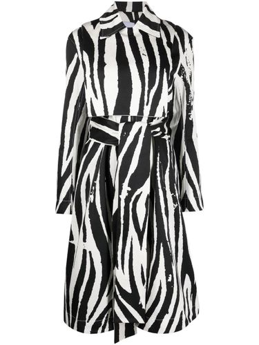 Zebra Print Coat - Az factory by thebe magugu - Modalova