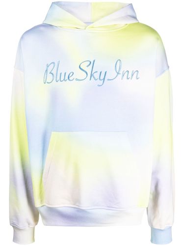 SKY INN - Tie-dye Cotton Hoodie - Blue Sky Inn - Modalova