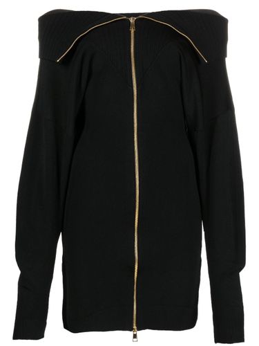 Zipped Knitted Short Dress - Az factory by thebe magugu - Modalova
