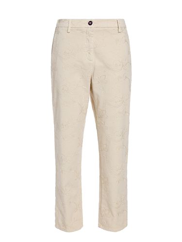 Cotton Embroidered Trousers - I Love My Pants - Modalova
