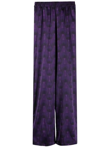 Elastic Waist Printed Silk Trousers - Ozwald boateng - Modalova