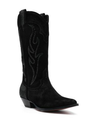 Santa Fe Suede Swarovski Western Boots - Sonora - Modalova