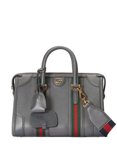 GUCCI - Web Detail Leather Handbag - Gucci - Modalova