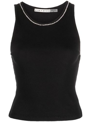 Sleeveless Cotton Top - Alice+Olivia - Modalova