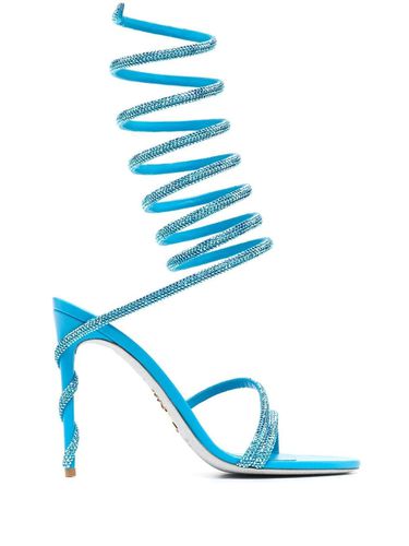 RENÉ CAOVILLA - Crystal Embellished Heel Sandals - René Caovilla - Modalova