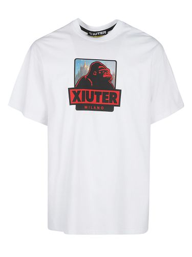 IUTER - Printed Cotton T-shirt - Iuter - Modalova