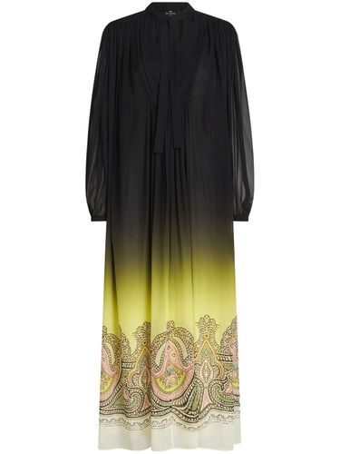 ETRO - Printed Silk Dress - Etro - Modalova