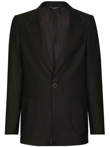 Single-breasted Blazer Jacket - Dolce & Gabbana - Modalova