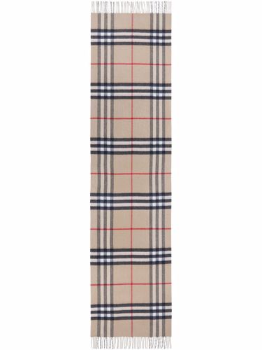 Check Motif Cashmere Scarf - Burberry - Modalova