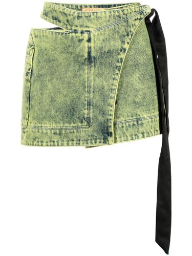 CORMIO - Wrap Denim Mini Skirt - Cormio - Modalova