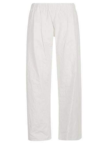APUNTOB - Linen Gabardine Trousers - Apuntob - Modalova
