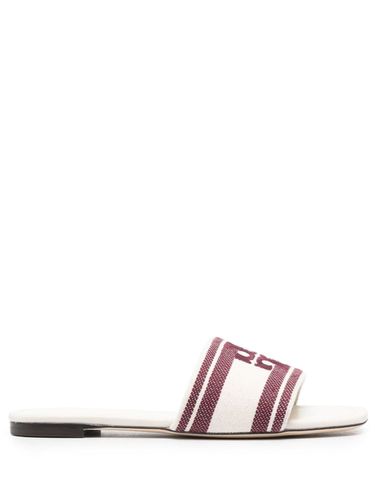 TORY BURCH - Logo Flat Sandals - Tory Burch - Modalova