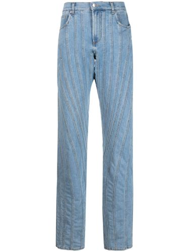 MUGLER - Boyfriend Denim Jeans - Mugler - Modalova