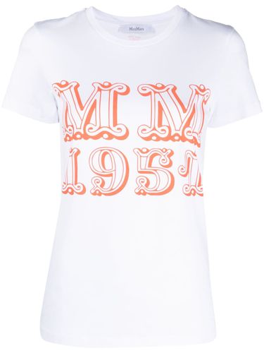 MAX MARA - Logo Cotton T-shirt - Max Mara - Modalova