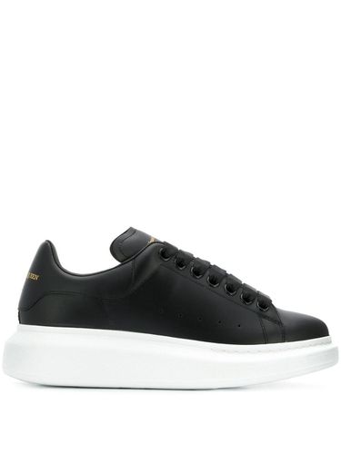 Oversized Leather Sneakers - Alexander McQueen - Modalova