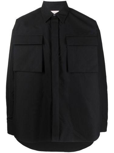 Organic Cotton Overshirt - Alexander McQueen - Modalova