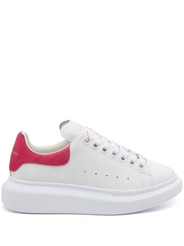 Oversized Leather Sneakers - Alexander McQueen - Modalova