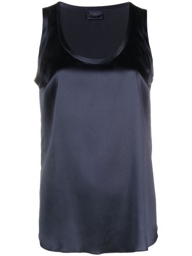Sleeveless Silk Blouse - Brunello Cucinelli - Modalova