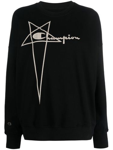 Logo Cotton Sweatshirt - Champion X Rick Owens - Modalova