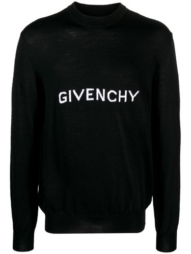 Logo Wool Crewneck Jumper - Givenchy - Modalova