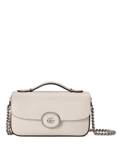 Petite Gg Mini Leather Shoulder Bag - Gucci - Modalova