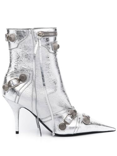 Le Cagole Leather Boots - Balenciaga - Modalova