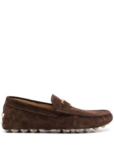 Gommino Bubble T Timeless Nubuck Driving Shoes - Tod's - Modalova