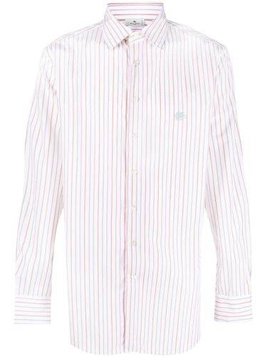 ETRO - Striped Cotton Shirt - Etro - Modalova