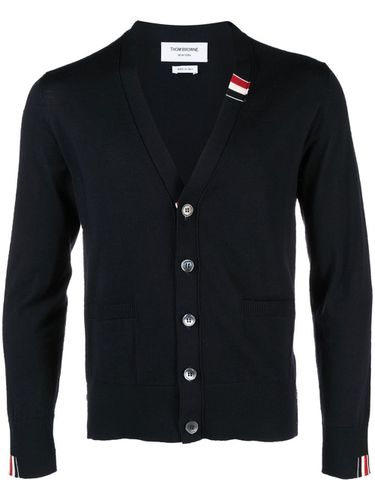 THOM BROWNE - Wool Cardigan - Thom Browne - Modalova